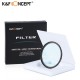K&F Concept Multi Coated Ultra Green Lens Filter with Multi-Resistant Coating